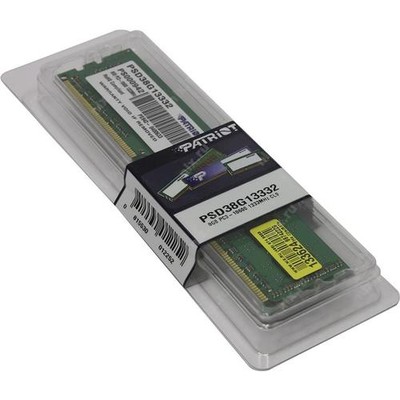 Память DDR3 8Gb 1333MHz Patriot PSD38G13332 