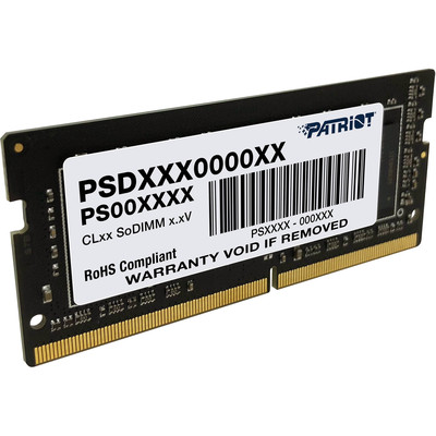Память DDR4 SODIMM 8Gb 2400MHz Patriot PSD48G240081S