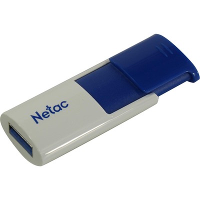 Память USB3.0 Flash Drive  32Gb Netac U182 Blue выдвижной [NT03U182N-032G-30BL]