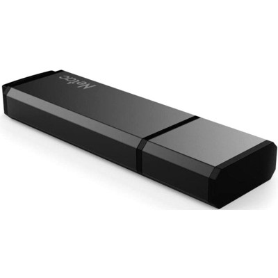 Память USB2.0 Flash Drive 32Gb Netac U351 Алюминиевый BLACK [NT03U351N-032G-20BK]