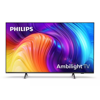 Телевизор 65" PHILIPS 65PUS8517/12  LED/164см/Ambilight/4K UHD/HDR/DV/Android 11/4xHDMI/2xUSB/WiFi/BT/Голосовое управление