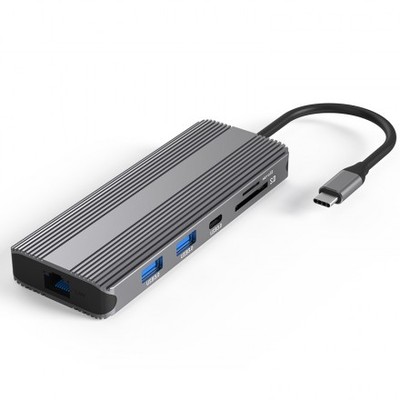 Док станция USB-C 10 в 1 KS-is KS-713