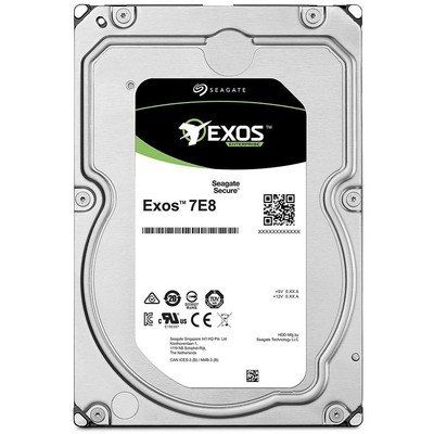 Жесткий диск 8000Gb (8TB) Seagate Enterprise Exos 7E8 Sewries 256Mb 7200 rpm SATA3 (6GB/s) ( ST8000NM0055)