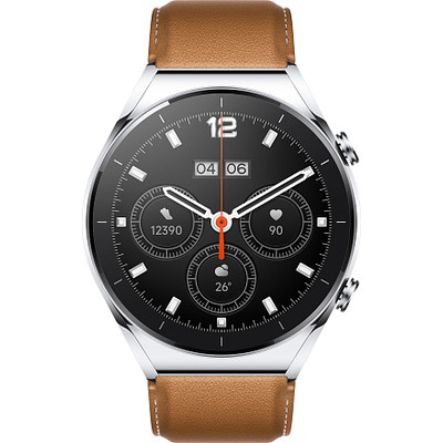 Смарт-часы Xiaomi Watch S1, серебристые (BHR5560GL)