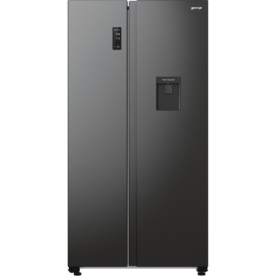 Холодильник Side by Side Gorenje NRR9185EABXLWD (Advanced / Объем - 544 л / Высота - 178,6 см / A++ / Чёрный / No Frost Plus / диспенсер)