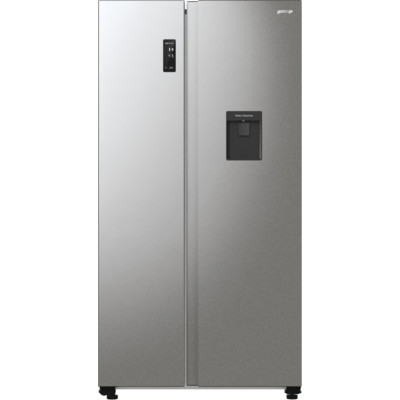 Холодильник Side by Side Gorenje NRR9185EAXLW (Advanced / Объем - 544 л / Высота - 178,6 см / A++ / Серебристый металлик / No Frost Plus / диспенсер)