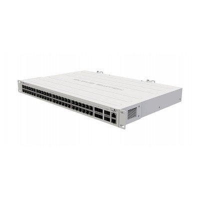 Коммутатор Mikrotik CRS354-48G-4S+2Q+RM 48-портовый гигабитный коммутатор с 4 портами SFP+, 2 портами QSFP+