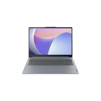 Ноутбук Lenovo IdeaPad Slim 3 15IRU8 (Intel Core i3-1305U 1.6GHz/15.6"/1920х1080 TN/8GB/256GB SSD/Intel Iris Xe Graphics G7/DOS/Arctic Grey/ENG keyb) (82X7004BPS)