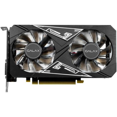 Видеокарта GALAX GeForce GTX  GTX1650 EX - 1 Click OC PLUS 4GB GDDR6 (65SQL8DS93E1) 1530/1635MHz, DP, HDMI, DVI-D