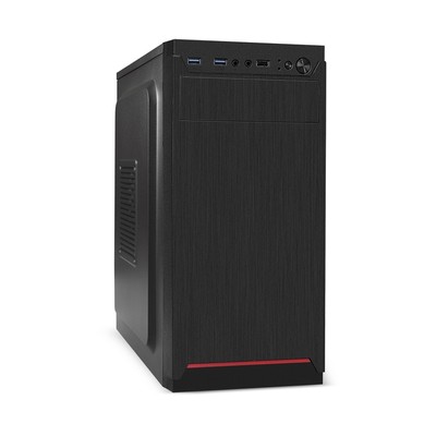 Корпус ExeGate BAA-114U2-AAA450 (mATX, 1*5,25",1*3.5", 3*2.5" БП AA450 с вент. 8см, 2*USB3,*USB2,3PCE slot аудио, черный), EX292359RUS