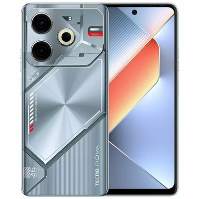 Смартфон Tecno POVA 6 Neo LTE 6.78" Серебро (Starry Silver) 256 Гб/8 Гб