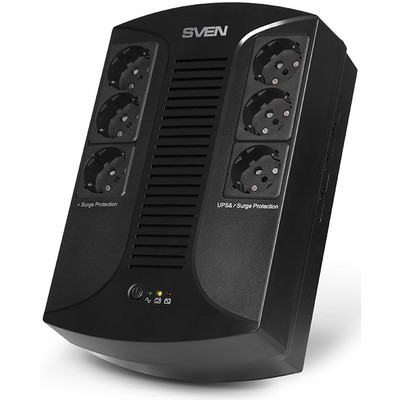 ИБП SVEN UP-L1000E 1000VA/510Вт , 6 euro sockets