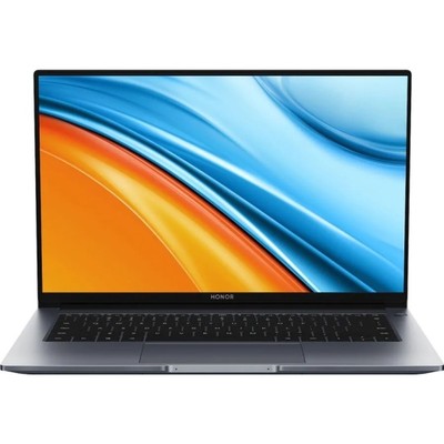 Ноутбук Honor MagicBook 14 (AMD Ryzen 5 5500U 2100MHz/14" IPS/1920x1080/16GB/512GB SSD/AMD Radeon Graphics/DOS/Space Gray) (5301AFWF)