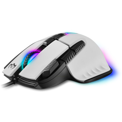 Игровая мышь SVEN RX-G990  (8+1кл. 200-12400 DPI, ПО, RGB-подсветка, игров. упак) (SV-021757)