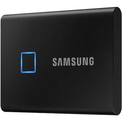 Жесткий диск SSD ext 1000Gb Samsung T7 Touch USB 3.2 Type-C R1050/W1000 Mb/s MU-PC1T0K/WW