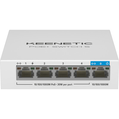 Коммутатор Keenetic PoE+ Switch 5 (KN-4610)