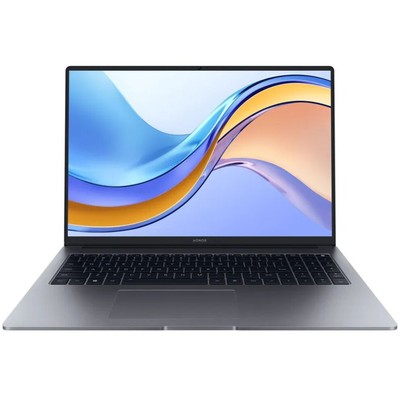 Ноутбук Honor MagicBook X16 (Intel Core i5-12450H 2 GHz /15.6"/1920x1080 IPS/8GB/512GB SSD/Intel UHD Graphics/DOS/Gray) (5301AHHP)