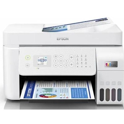 МФУ EPSON L5296+факс белый