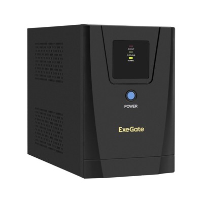 ИБП ExeGate SpecialPro UNB-1200.LED.AVR.2SH.3C13.USB <1200VA/750W, LED, AVR, 2*Schuko+3*C13, USB, Black> EX292794RUS