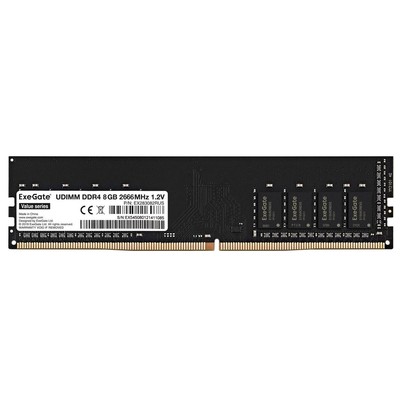 Память DDR4  8GB 2666Mhz ExeGate Value DIMM EX283082RUS