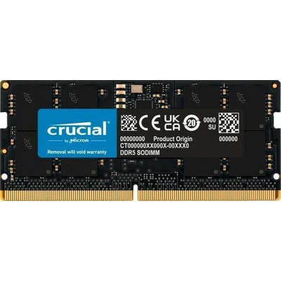 Память DDR5 SODIMM 16Gb 5200MHz Crucial CT16G52C42S5