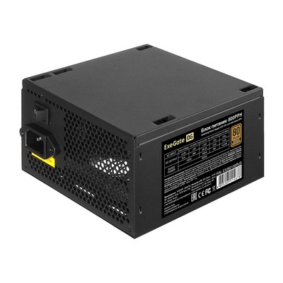 Блок питания ExeGate 800W 800PPH OEM 80 PLUS® Bronze ATX APFC, 12cm fan, 24pin, 2x(4+4)pin, 4xPCI-E, 6xSATA, 3xIDE, black, EX282156RUS-OEM