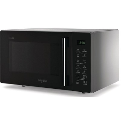 Микроволновая печь Whirlpool MWP 252 SB (25 л, 900 Вт, переключатели сенсор, дисплей, гриль, серебристый/черный)