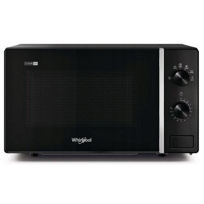 Микроволновая печь Whirlpool MWP 101 SB (20 л, 700 Вт, переключатели поворотный механизм, черный/серый)