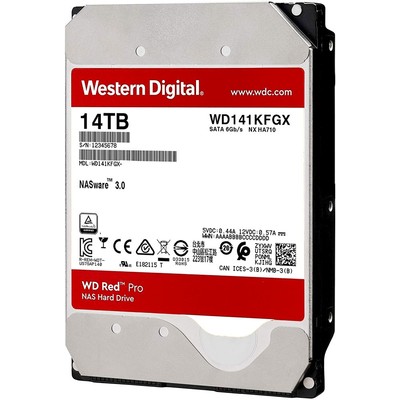 Жесткий диск 14TB WD RED PRO WD141KFGX