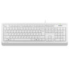 Клавиатура A4Tech Fstyler FK10, русские буквы белые, 1.5м., белый
