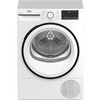 Сушильная машина с тепловым насосом Beko B3T68230 (54,3см / 8кг / OptiSense® / IonGuard® (Steam Cure) / А++)