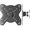 Кронштейн для ТВ ONKRON NP23 чёрный, для 17"-43", наклон 8°, поворот 45°, нагрузка до 35 кг, расстояние до стены 85 мм